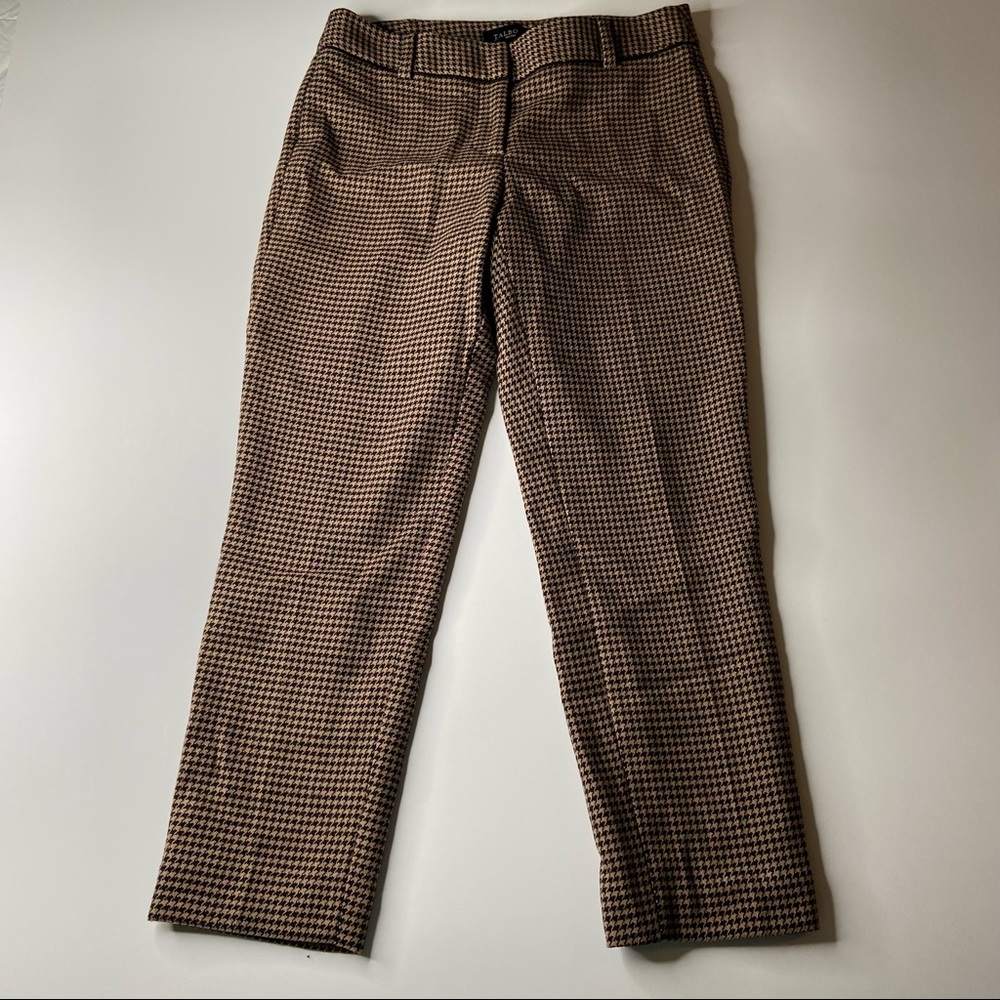 Talbots Petites Houndstooth Pants 6P